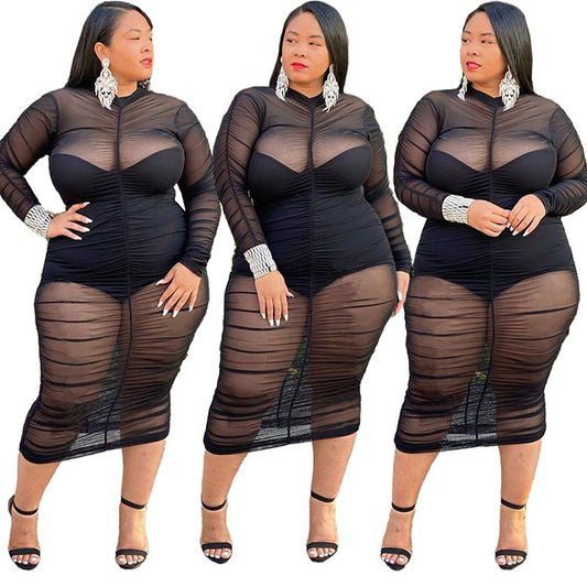 Plus Size Sexy Dress