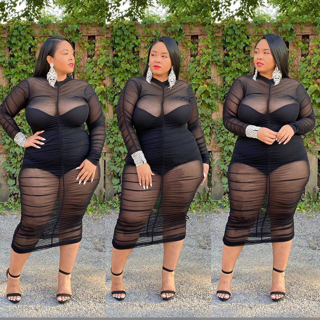 Plus Size Sexy Dress